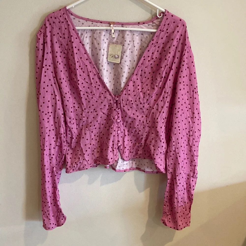 Free People Maye Printed Top‎ Large